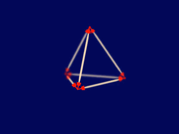 ExaPlex Tetrahedron - 3D Visualization